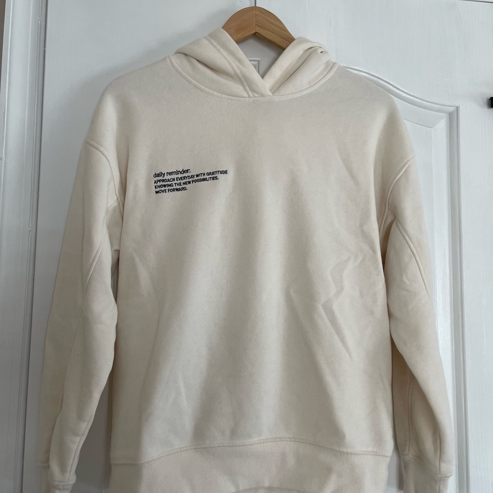 Fleeced hoodie